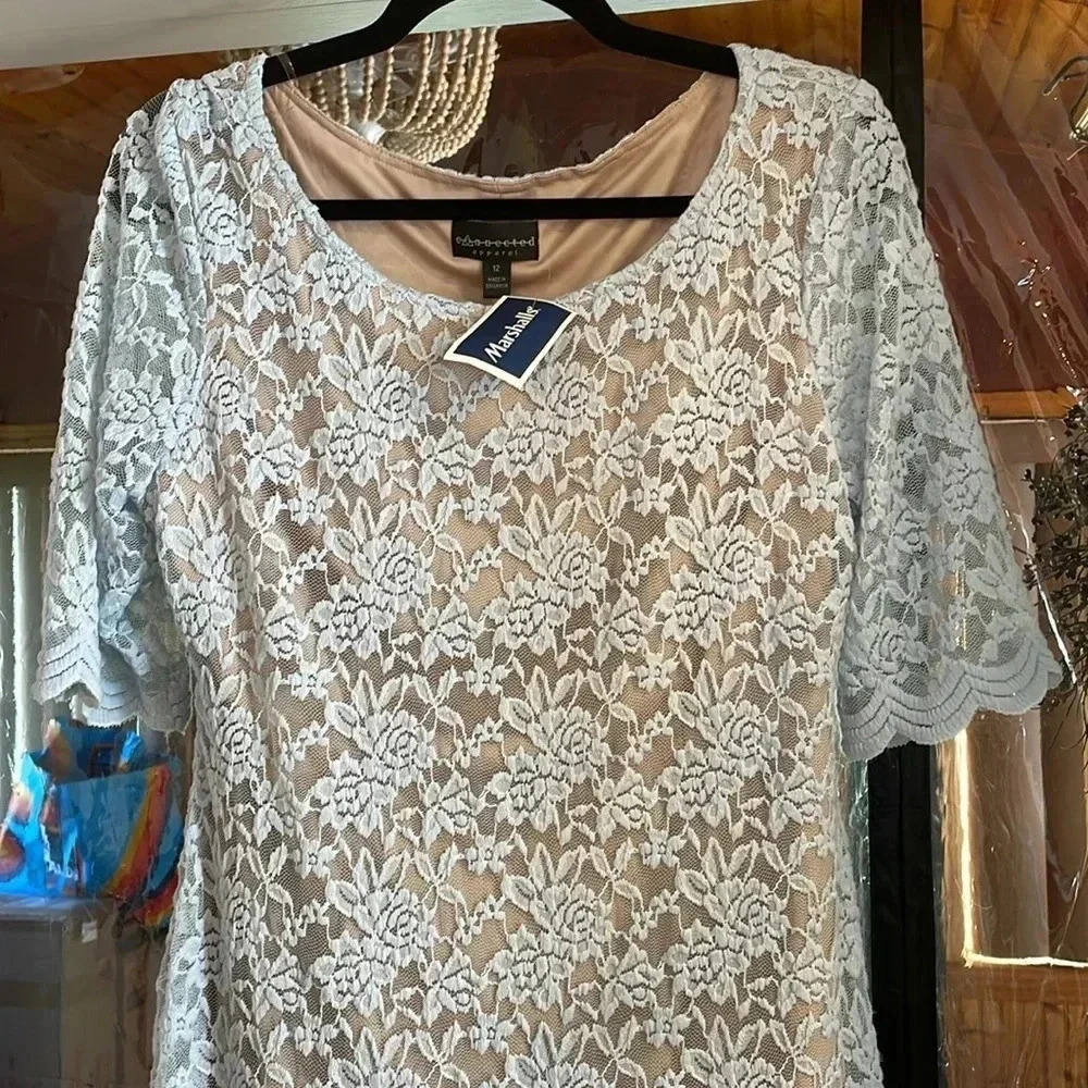 Connected Apparel, MIDI Dress, Sz 12, NWT - Picture 2 of 7